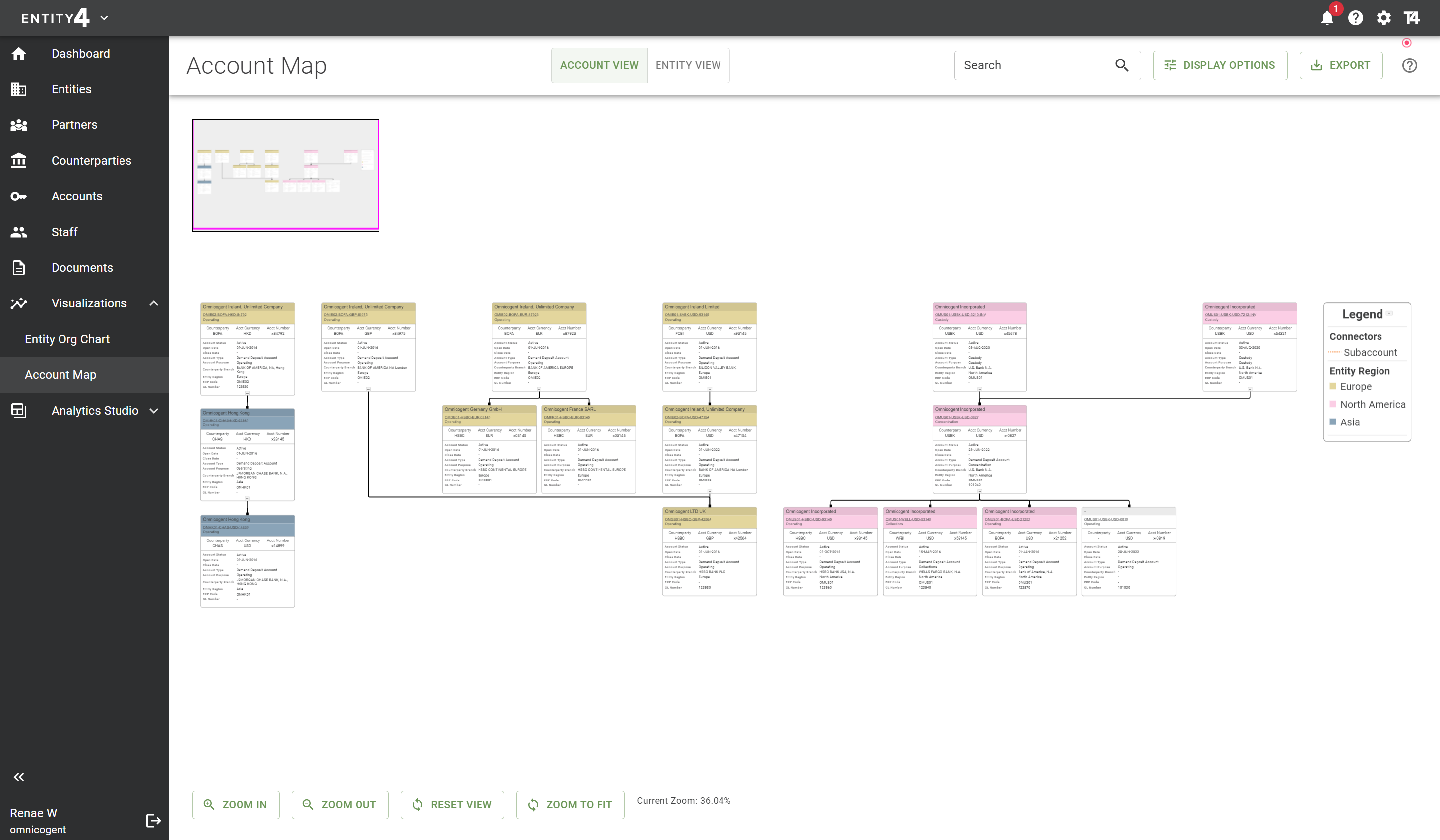 Account Map - Account View