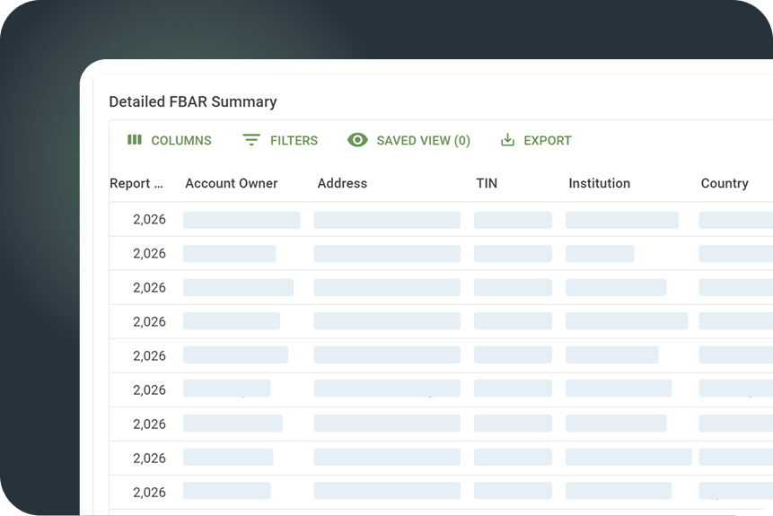 Entity4 FBAR report